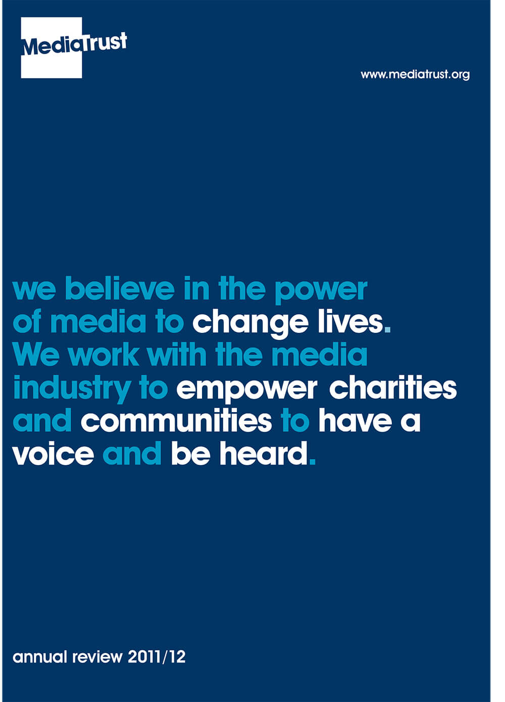 Media Trust – Annual Review